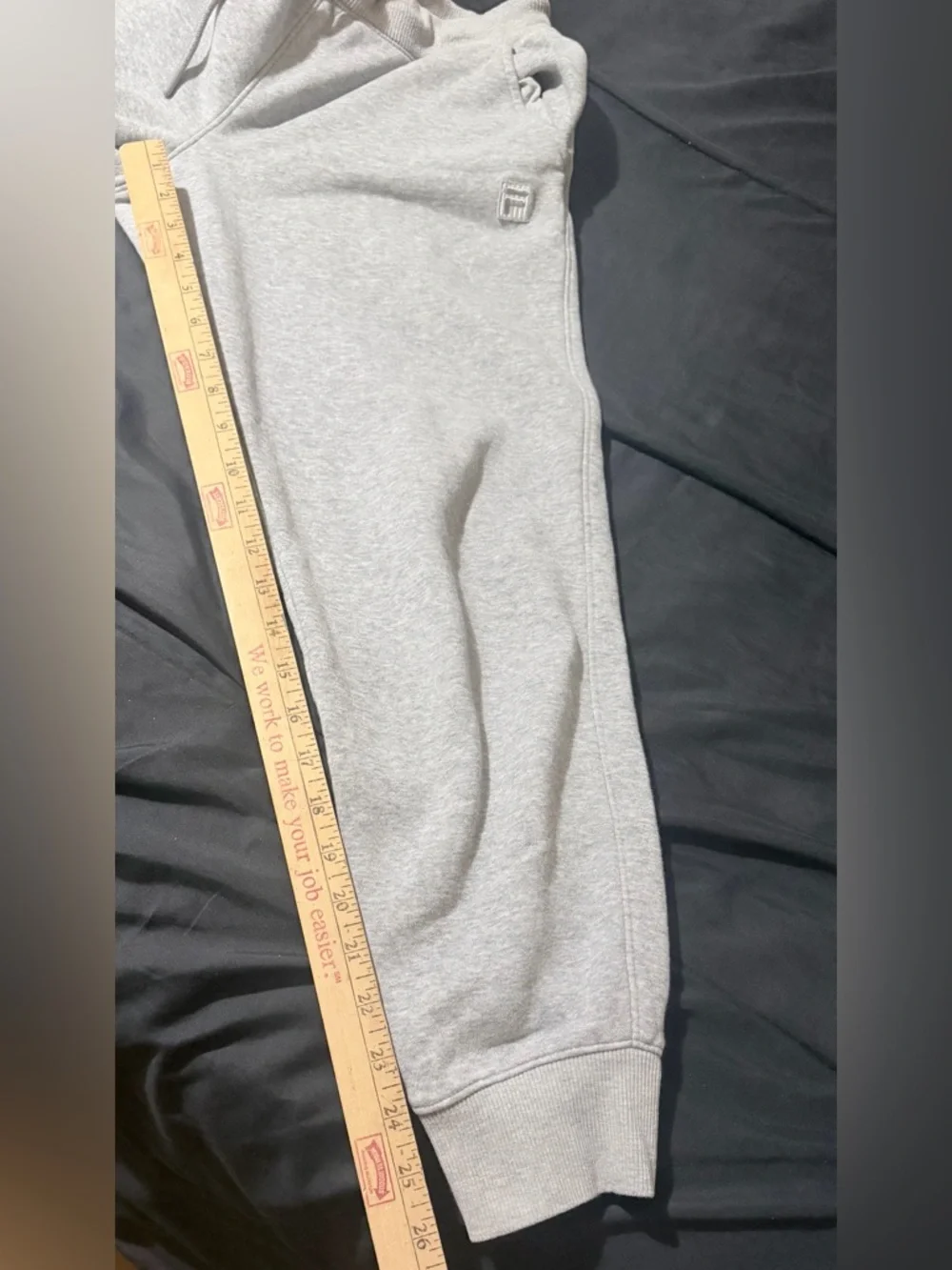 Fila Light Gray Women's Casual Drawstring sweatpants. - Picture 7 of 7